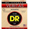 JUEGO DE CUERDAS PARA GUITARRA ELECTRIC ACUSTICA LIGHT 12/54 VERITAS DR B1208