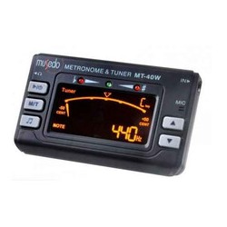 Afinador Cromatico Y Metronomo Digital MT-40W