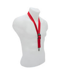 TAHALI P/ SAX CON GANCHO MET. STANDARD ROJO BG FRANCE