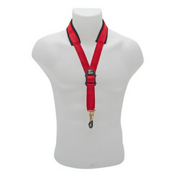 TAHALI P/SAX COMFORT ACOLCHADO EN ALGODON CLR ROJO BG FRANCE