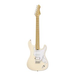 Guitarra Electrica Aria Pro II Blanco Marmol  714-MK2 MBWH