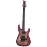 GUITARRA  ELECTRICA SCHECTER C-6 FR PRO AURORA BURST