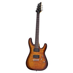GUITARRA SCHECTER ELECTRICA C-6 PLUS SOMBREADO VINTAGE BRILLANTE
