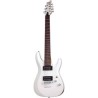 GUITARRA SCHECTER ELECTRICA C-7 DELUXE BLANCO SATINADO