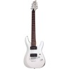 GUITARRA SCHECTER ELECTRICA C-7 DELUXE BLANCO SATINADO