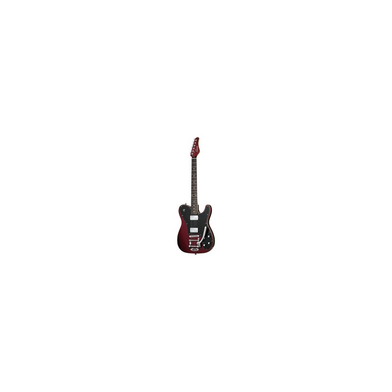 GUITARRA ELECTRICA SCHECTER  PT FASTBACK II B ROJO METALICO