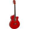 GUITARRA WASHBURN ELECTRO-ACUSTICA EA12 ROJO