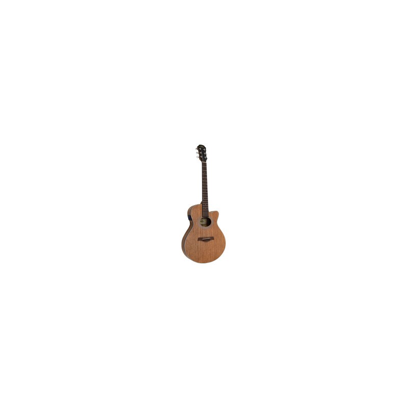 Guitarra Electro-acustica Aria Mahogany FET-M1 N