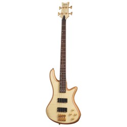 BAJO ELECTRICO  SCHECTER  STILETTO CUSTOM-4 NATURAL SATINADO