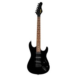Pqte Guitarra Electrica Amplificador, Funda, Afinador Negro