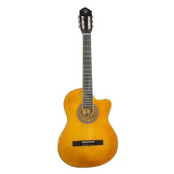 Guitarra Symphonic Clasica Cuerpo Delgada Amarilla