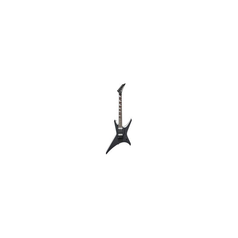 Guitarra Electrica Jackson Js32 Warrior, Ah Fb, Negra con Blanco