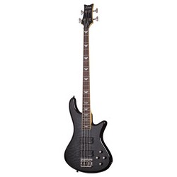 BAJO ELECTRICO  SCHECTER STILETTO EXTREME 4 CUERDAS   NEGRO TRANSPARENTE