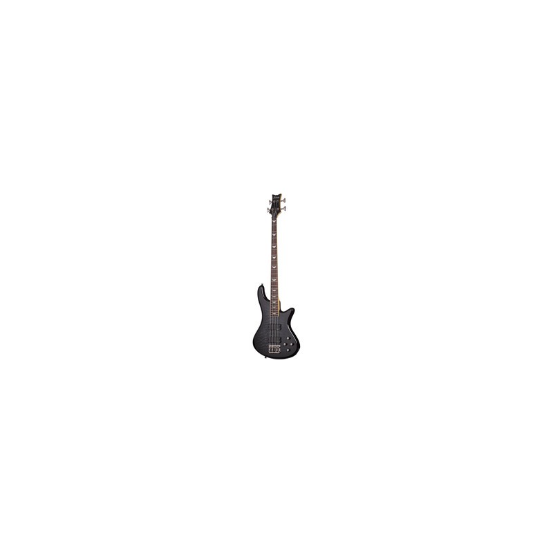 BAJO ELECTRICO  SCHECTER STILETTO EXTREME 4 CUERDAS   NEGRO TRANSPARENTE