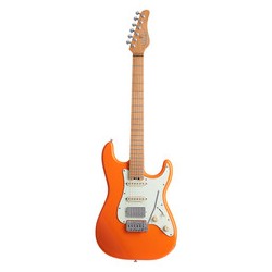 GUITARRA ELECTRICA SCHECTER NICK J. TRAD-HSS ATOMIC ORANGE