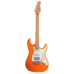 GUITARRA ELECTRICA SCHECTER NICK J. TRAD-HSS ATOMIC ORANGE