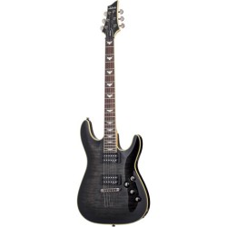 GUITARRA ELECTRICA  SCHECTER OMEN EXTRM 6 NEGRO TRANSPARENTE