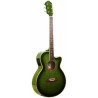 GUITARRA OSCAR SCHMIDT ELECTRO ACUSTICA OG10CEF VERDE TRANSPARENTE