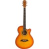 GUITARRA OSCAR SCHMIDT ELECTRO ACUSTICA OG10CEF  AMARILLO SOMBREADO