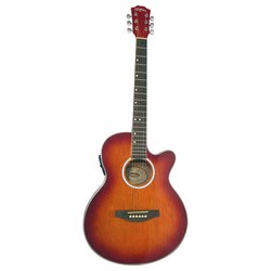 Guitarra Washburn Electroacustica WA45CEPAK Cherry Sunburst