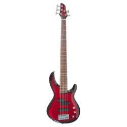 Bajo Electrico Aria Pro II Standard 5 cuerdas IGB-STD/5 Rojo