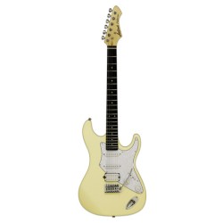 Guitarra Electrica Aria Pro II 714 Standard Blanco Vintage