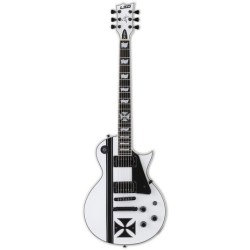 Guitarra Electrica ESP LTD James Hetfield Iron Cross SW - Snow White