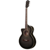 GUITARRA OSCAR SCHMIDT ELECTRO-ACUSTICA OG10CE ZURDA FLAMED TRANSPARENT BLACK