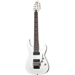 GUITARRA ELECTRICA SCHECTER DEMON-7 FR BLANCO VINTAGE