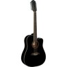 GUITARRA OSCAR SCHMIDT TEX.12ST. OD312C NEGRO