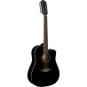 GUITARRA OSCAR SCHMIDT TEX.12ST. OD312C NEGRO