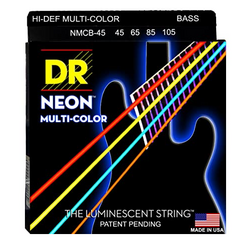 JUEGO DE CUERDAS P/BAJO ELECT 5CDAS MEDIUM 45/125 NEON ML DR