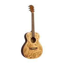 Guitarra Acústica Bamboo 38" ROCK&ROSES