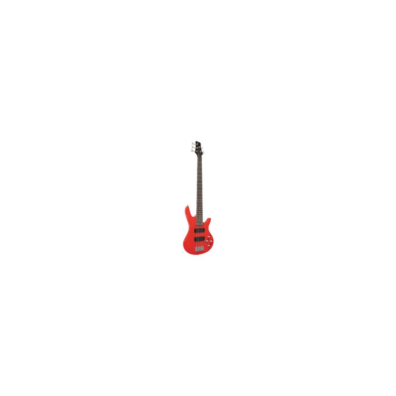 Bajo electrico Symphonic de 5 cuerdas Rojo