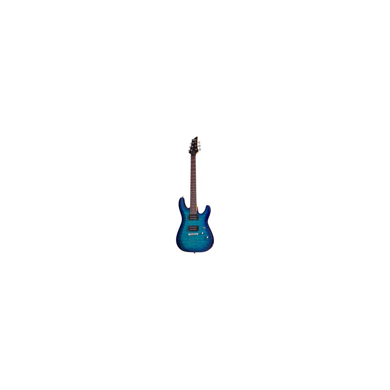 GUITARRA SCHECTER ELECTRICA C-6 PLUS AZUL OCEANO SOMBREADO