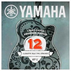 Juego De Cuerdas Para Guitarra Acustica Acero .012053 Yamaha