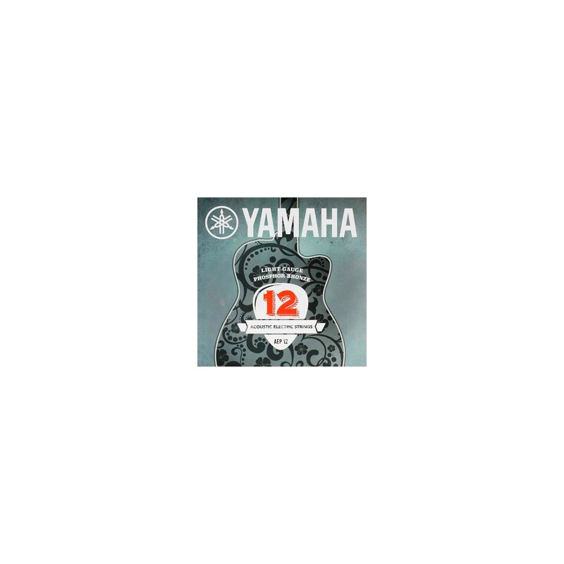 Juego De Cuerdas Para Guitarra Acustica Acero .012053 Yamaha