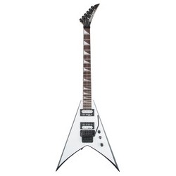 Guitarra Electrica Jackson JS32 KV, Ah FB, blanca con negro