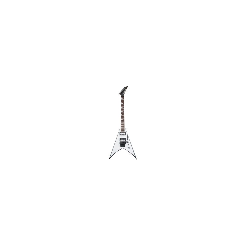 Guitarra Electrica Jackson JS32 KV, Ah FB, blanca con negro