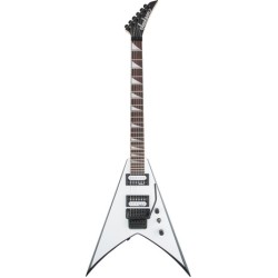 Guitarra Electrica Jackson JS32 KV, Ah FB, blanca con negro