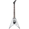 Guitarra Electrica Jackson JS32 KV, Ah FB, blanca con negro