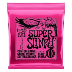 Juego De Cuerdas Para Guitarra Electrica Ernie Ball 9-42 Rosa