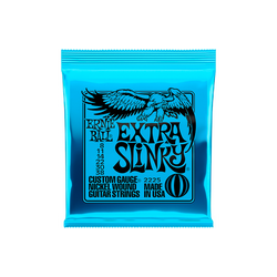 Juego De Cuerdas Para Guitarra Electrica Ernie Ball 08-38 Azul