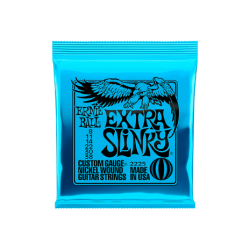 Juego De Cuerdas Para Guitarra Electrica Ernie Ball 08-38 Azul