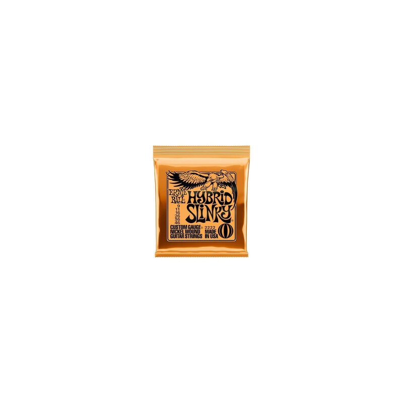 Juego De Cuerdas Para Guitarra Electrica Ernie Ball 009046 Naranja