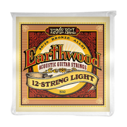 Juego De Cuerdas Para Guitarra Acustica Bronze 12 Cdas. Ernie ball