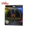 Juego De Cuerdas Para Guitarra Acustica Nylon Alice en Colores