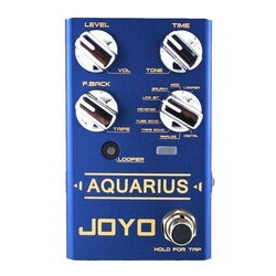 Pedal De Efectos Para Guitarra Delay + Looper Joyo Aquarius