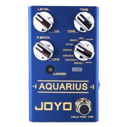 Pedal De Efectos Para Guitarra Delay + Looper Joyo Aquarius