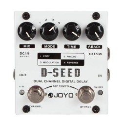 Pedal De Efectos Para Guitarra Digital Delay 17Ms-1000Ms
